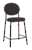 Click to swap image: &lt;strong&gt;Laylah Loop Barstool-Ebony/B&lt;/strong&gt;&lt;h5&gt;&lt;/h5&gt;&lt;/br&gt;Dimensions: W460 x D570 x H990mm